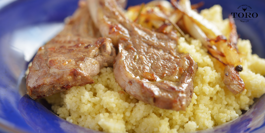 Slow-Braised Short Ribs with Date Molasses & Spiced Couscous