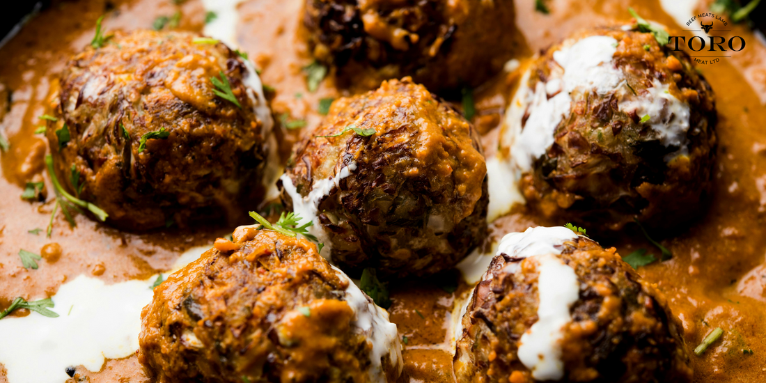 Kofta Royale in Spiced Tomato Cream Sauce